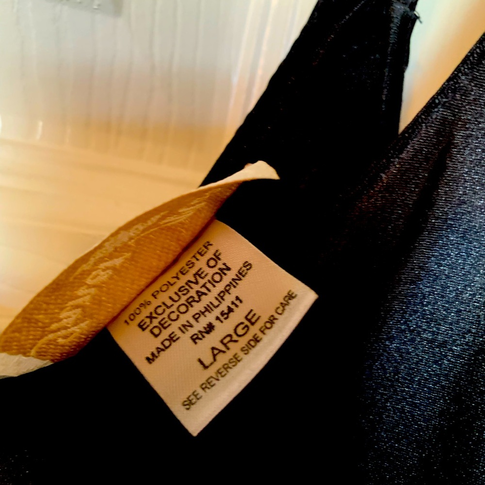 Camisole nightie black size L